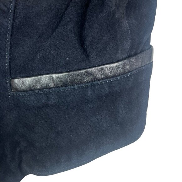 VTG Scully Jacket Womens Sz 10 Black Brown Fringe Suede Leather Jacket Western - Picture 10 of 16